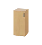 LN 2 - 3D kancelářská skříň, 1-dveřová, levá, 750x360x400, javor horský